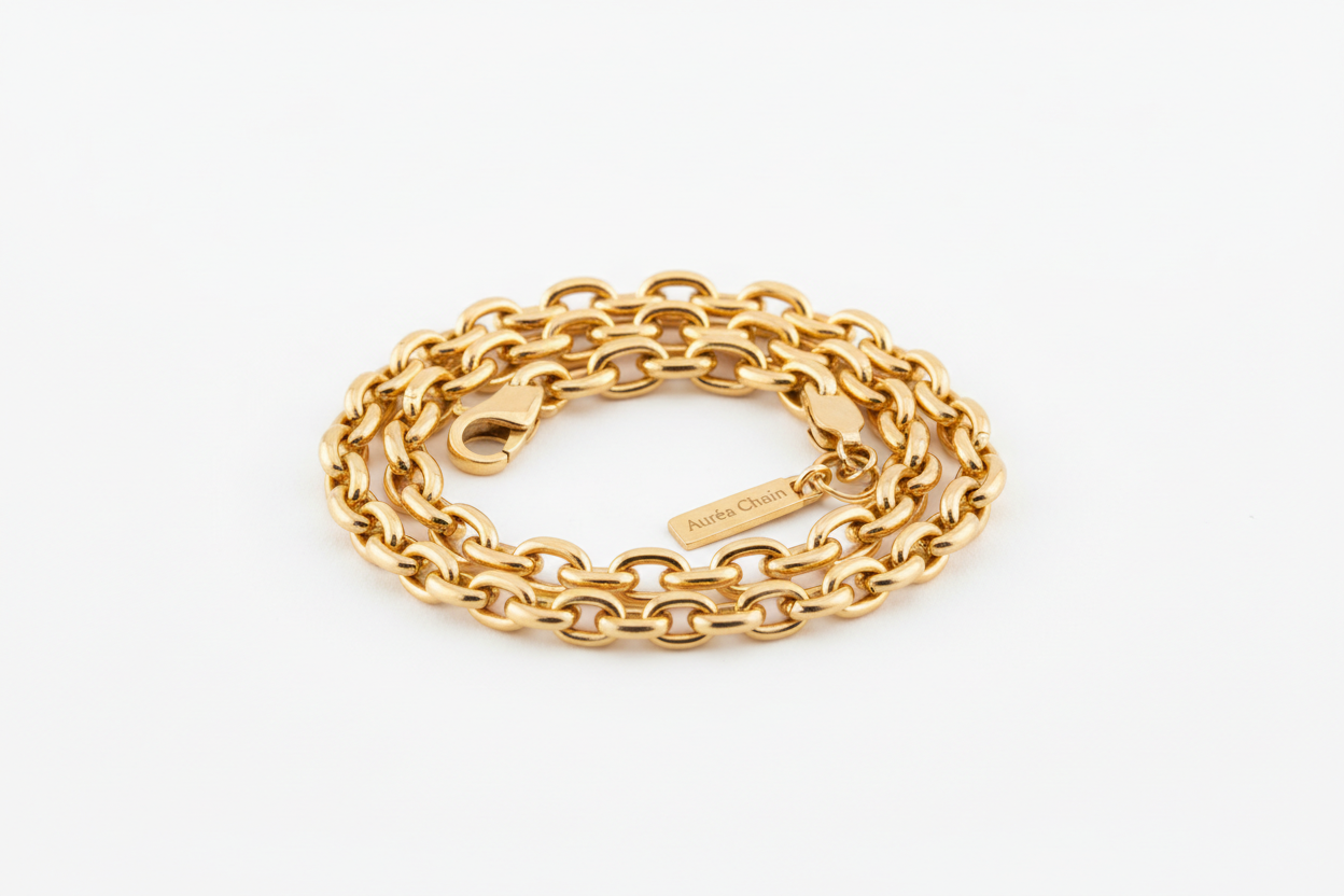 faca uma Pulseira Auréa Chain