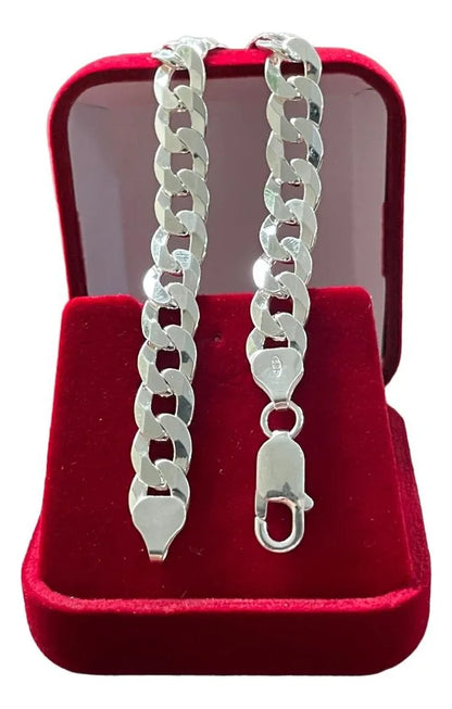 Pulseira Grumet De Prata 8mm